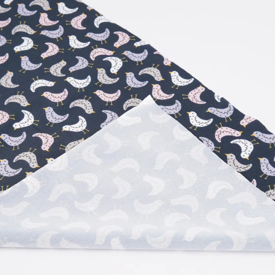 Happy flute baby prints wholesale fabric 100% polyester waterproof pul fabric Custom print
