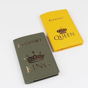 Custom Logo PU Leather Card Holder Premium Style Travel <b>Passport</b> Case <b>Cover</b> With RFID Protected Money Organizer Letter Pattern - Product Image 4