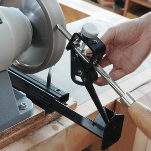 Système complet de gabarit de meulage durable de qualité industrielle pour burins à bois Outils d'affûtage de meuleuse manuelle de 8 pouces pour le tournage de tours - Product Image 5