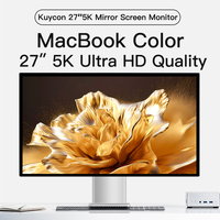 G27X-se gris Kuycon 5120*2880 5k 60hz Led moniteur d'écran de film transparent 27 pouces Led HD panneau d'affichage moniteurs LCD