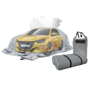 Commercio all'ingrosso di fabbrica 20ft x 30ft auto scudo ignifugo veicolo elettrico batteria fuochi coperta antincendio per auto