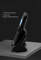 Téléphone sans fil DECT extensible, téléphone numérique sans fil pour bureau et domicile, application de bureau