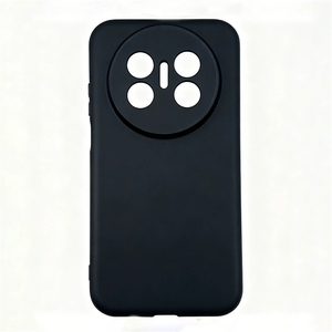 Funda Protectora Mate de TPU para Teléfono Móvil Huawei P50E Huawei <span class=keywords><strong>Honor</strong></span> Play 50 Plus 5G Diseño Negro Funda de Silicona Suave para Teléfono Celular - Product Image 1