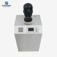 EN 149 Probador de resistencia respiratoria de máscara Válvula de bola de bronce y bomba de barril Equipo esencial para la comodidad de la respiración