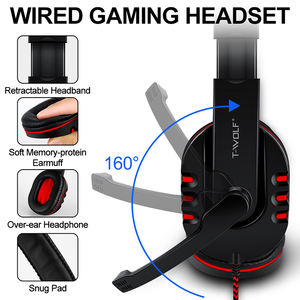 T-WOLF TF800 4 en 1 <span class=keywords><strong>clavier</strong></span> de jeu <span class=keywords><strong>souris</strong></span> <span class=keywords><strong>casque</strong></span> et kit de tapis de <span class=keywords><strong>souris</strong></span> <span class=keywords><strong>clavier</strong></span> <span class=keywords><strong>souris</strong></span> combos pour joueur professionnel ordinateur portable - Product Image 3