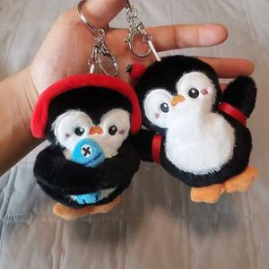 Penguin Plush Keychain Pendant for Girls' Backpack and Handbag