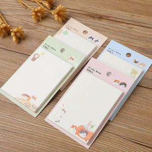 <b>Creative</b> Exquisite Cute Sticky Notes Memo Notebook Essential Back-to-School Office Supply Perfect Paper Reminder Diary for <b>Gift</b> - Product Image 3