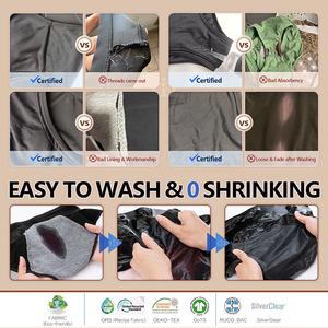 Culotte périodique 4 couches, taille basse, sans PFAS, étanche, <span class=keywords><strong>slip</strong></span> <span class=keywords><strong>de</strong></span> <span class=keywords><strong>bain</strong></span>, maillot <span class=keywords><strong>de</strong></span> <span class=keywords><strong>bain</strong></span>, culotte menstruelle, sous-vêtements - Product Image 5