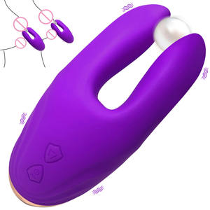 Alat Pijat Payudara Baru, Vibrator Payudara, Penjepit Dada, Stimulasi Klitoris, Alat Masturbasi Wanita Pria untuk Mengajari Seks Dewasa - Product Image 1