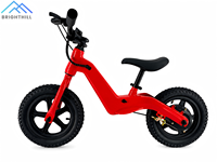 Vélo d'équilibre électrique BrightHill E01 OEM ODM 12 et 14 pouces, cadre en alliage de magnésium, moteur sans balais 150W pour enfants de 6 à 10 ans