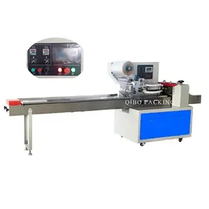 wholesale in china cracker biscuits flow packing machine