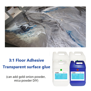 Bán buôn không trượt mặc kháng tự san lấp mặt bằng nghệ thuật hình nền bức tranh tường trên đường phố rõ ràng <span class=keywords><strong>Epoxy</strong></span> sàn sơn lớp phủ - Product Image 5