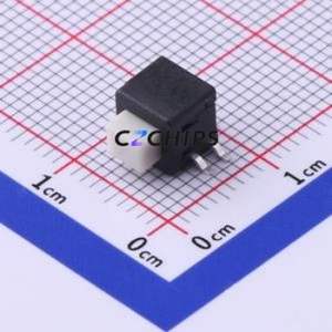 XKB5858-W-F-75 Push Button Switch SMD Switch No Lock Square Button Horizontal Mount 100mA - Product Image 1