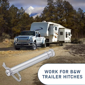 Broche et clip d'attelage AMBITION TS35010 pour attelages récepteurs <span class=keywords><strong>BW</strong></span> de 2 et 2,5 pouces – Broches de remplacement pour remorquage et rangement - Product Image 4