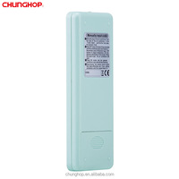 Télécommande de climatiseur K-2018E OEM ODM personnalisée avec grand écran, fonction minuterie et clavier lumineux