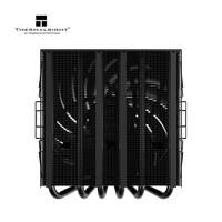 Thermalright AXP120-X77R Noir Top Down CPU Cooler 6 tuyaux de chaleur 120mm Slim PWM Fan pour HTPC Compact PC