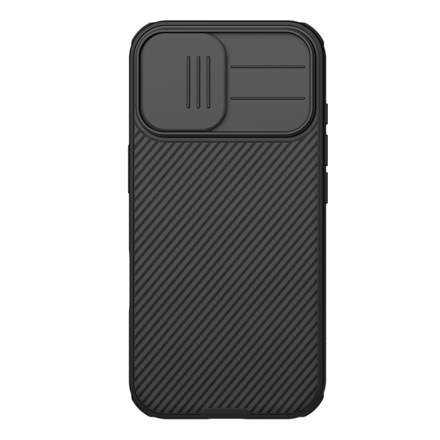 Sliding Camera Cover TPU + PC Protective Case with Textured Design for iPhone 17 / 17 Pro / 17 Pro Max, Shockproof and Durable