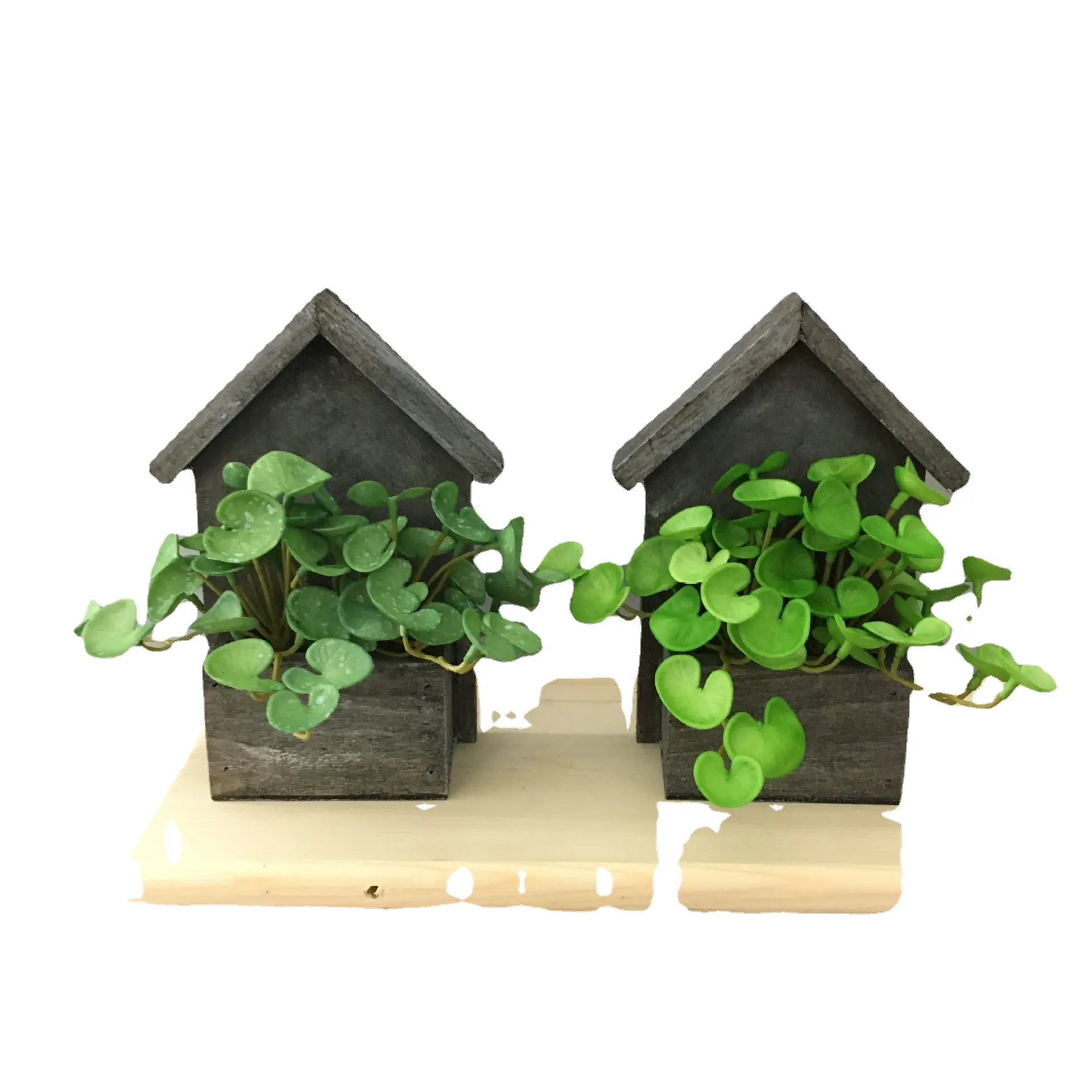 Manufacturers wholesale simulation succulent pot cabin to do old copper grass cross-border home artificial small plants