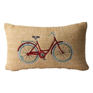 Coussins décoratifs de Noël en gros avec broderie LED, pompons et guirlandes pour cadeaux de vélo et décorations saisonnières - Product Image 4
