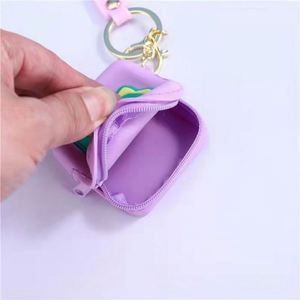 Fashion Children Coin <b>Purse</b> <b>Cute</b> Mini Bags Kid <b>Purses</b> and Handbags Little Girls Silicone Coins Bags - Product Image 3
