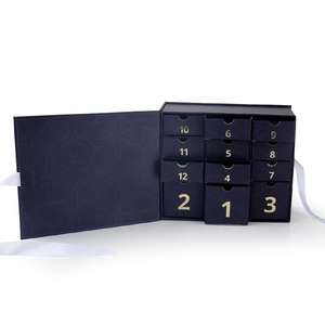 <span class=keywords><strong>Calendrier</strong></span> de l'Avent Érotique Tissu à Remplir Soi-Même Boîte Cadeau de Fête Numéros de <span class=keywords><strong>Calendrier</strong></span> Face Football Pliable - Product Image 6