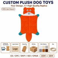 Jouet en peluche réaliste pour animaux de compagnie, durable, non rembourré, avec son, en gros, provenant de Chine, cadeau personnel, fourni directement par l'usine