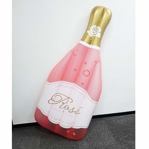 Gonfiabile a forma di bottiglia vino Champagne piscina galleggiante nuoto bottiglia di birra forma materasso <span class=keywords><strong>pubblicità</strong></span> - Product Image 3