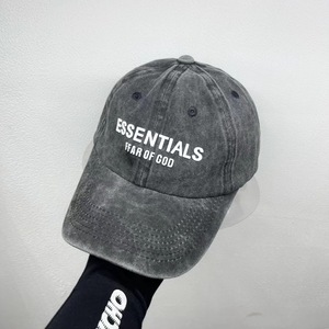 Cappellino da Baseball in Denim Lavato con Stampa <span class=keywords><strong>ES</strong></span> in Stile Coreano, Protezione Solare, per Uomo e Donna, Trendy e Unico, in PVC a 6 Pannelli - Product Image 4