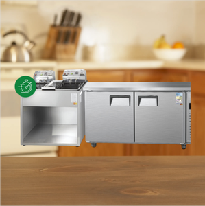 Freidora Eléctrica de Acero Inoxidable con Doble Tanque, Dos Tanques Grandes para Aceite, Calentamiento de Alto Rendimiento, Fácil Ajuste de Tiempo y Temperatura, Analógica - Product Image 1