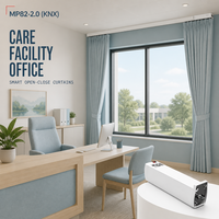 MP82KNX KNX/EIB Ouvre-rideau électrique intelligent, actionneur de fenêtre automatisé avec retour de position, contrôle de scène, ETS Smart IP41