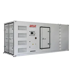 AOSIF 3 Phase 100/200/300/400/500/750/800/1000 Kw Kva Diesel Generator untuk Dijual