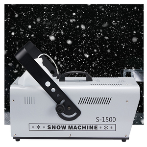 Gubera 1500W Équipement d'effets de scène extérieurs Fabricant de machines à neige artificielle Produit de catégorie glace sèche - Product Image 1