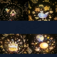 Projecteur d'étoiles de Noël Yinzam en forme de lapin avec mini lampe de nuit USB, lumière océanique, mini projecteurs LED pour enfants, cadeau, projecteur d'étoiles