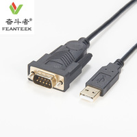 Cable adaptador convertidor de serie macho, USB a DB9 RS232