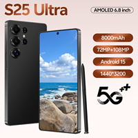 Meilleur Smartphone 5G S25 Ultra 2026 Deca Core Appareil Photo 200MP Écran 6.8'' Batterie 8000mAh+ 16Go+1To Android 15 Débloqué