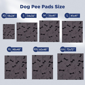 Meistverkaufte Wiederverwendbare Welpenunterlagen Waschbare Wasserdichte Super Saugfähige Rutschfeste Hunde-Pipi-Pads für Haustiertraining - Product Image 6