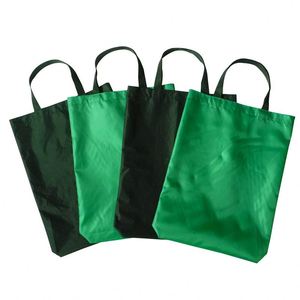 กระเป๋าโท้ทโพลีเอสเตอร์ลดราคาพิเศษ สกรีนโลโก้ได้ ใช้ซ้ำได้ พับเก็บได้ - Product Image 5