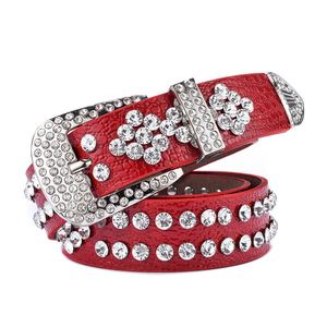 Cintura di Lusso con Strass GG da Uomo e da Donna con Diamanti e Strass Stile Western Glitter Firmata - Product Image 2