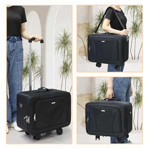 Relavel Trousse de maquillage roulante, organisateur cosmétique à 3 couches, <span class=keywords><strong>maquilleur</strong></span> <span class=keywords><strong>coiffeur</strong></span> avec roues universelles détachables - Product Image 6