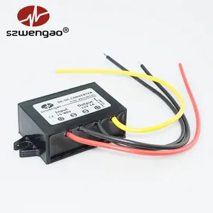 Rcnun — régulateur de tension convertisseur de puissance, étanche, régulateur de tension pour voitures cc 24V 36V 48V 60V à DC 12V 1a 2a