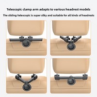 Support magnétique extensible en plastique pour tablette, pour siège arrière de voiture, support dédié pour iPad, support pour téléphone