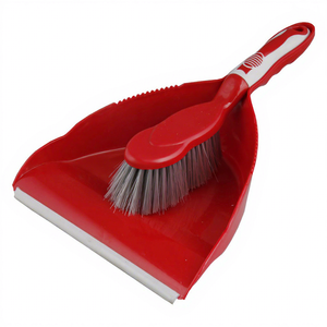 Ensemble <span class=keywords><strong>balai</strong></span> <span class=keywords><strong>et</strong></span> <span class=keywords><strong>pelle</strong></span> à poussière pour le nettoyage ménager, <span class=keywords><strong>balai</strong></span> à manche court rouge, <span class=keywords><strong>pelle</strong></span> à poussière en plastique <span class=keywords><strong>et</strong></span> brosse combinés - Product Image 1