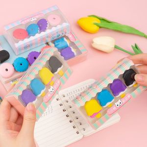 Juego de Borradores con Diseño de Postres, Material TPR, Diseño de Dibujos Animados, para Niños, Regalo de Papelería Escolar, Borrador para Dibujar - Product Image 3
