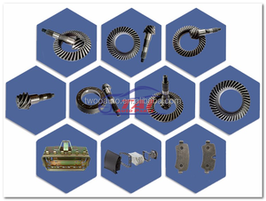 8-97023-741/ 1-41201-741-0 7x41 Npr Couronne et pignon 7:41 41:7 - Product Image 6