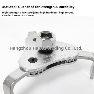 Ba-Hàm Metric Có Thể Điều Chỉnh Ratcheting Thép Lọc Cờ Lê Cho Dầu Xe Thay Đổi Và Lưới Tháo Lắp Ráp Lao Động-Công Cụ Tiết Kiệm - Product Image 2
