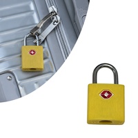 Cadenas à clé TSA robuste anti-corrosion pour casier de gym, armoire scolaire, bagages de voyage et sécurité de stockage