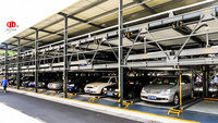 Sistema de Estacionamiento Vertical Automatizado, Diseño Elevador para Carreteras, Elevador de Coches Multinivel en Venta, Operación con Motor Personalizada