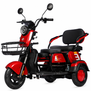 Tricycle électrique pliable 3 places, scooter de mobilité 1000W, batterie lithium 48V 60V 72V, trike électrique familial avec panier de chargement - Product Image 5