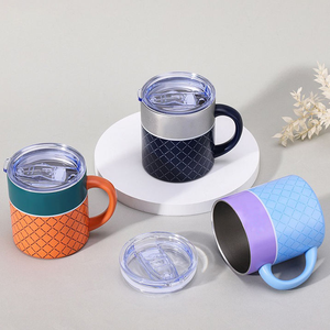 Nuevo Vaso Térmico de Acero Inoxidable de 12 oz, Vaso al Vacío con Asa - Product Image 2