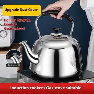 Yolecen Design moderno acciaio inossidabile grande capacità <span class=keywords><strong>Gas</strong></span> fischiante bollitore <span class=keywords><strong>per</strong></span> uso alimentare <span class=keywords><strong>per</strong></span> uso domestico <span class=keywords><strong>teiera</strong></span> - Product Image 4